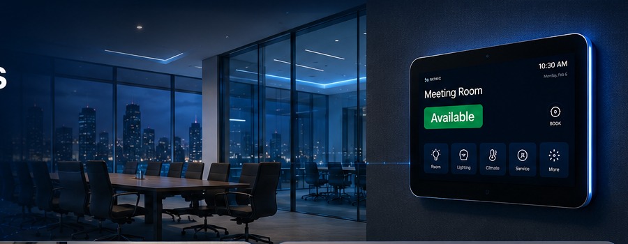 Smart meeting room dengan room automation terintegrasi